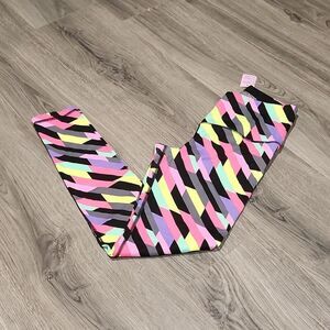Victoria Secret VSX Knockout Neon Geometric Tight Leggings